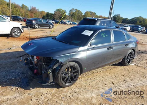 2025 Honda Civic Sport from USA, damaged, VIN 2HGFE2F59SH510955